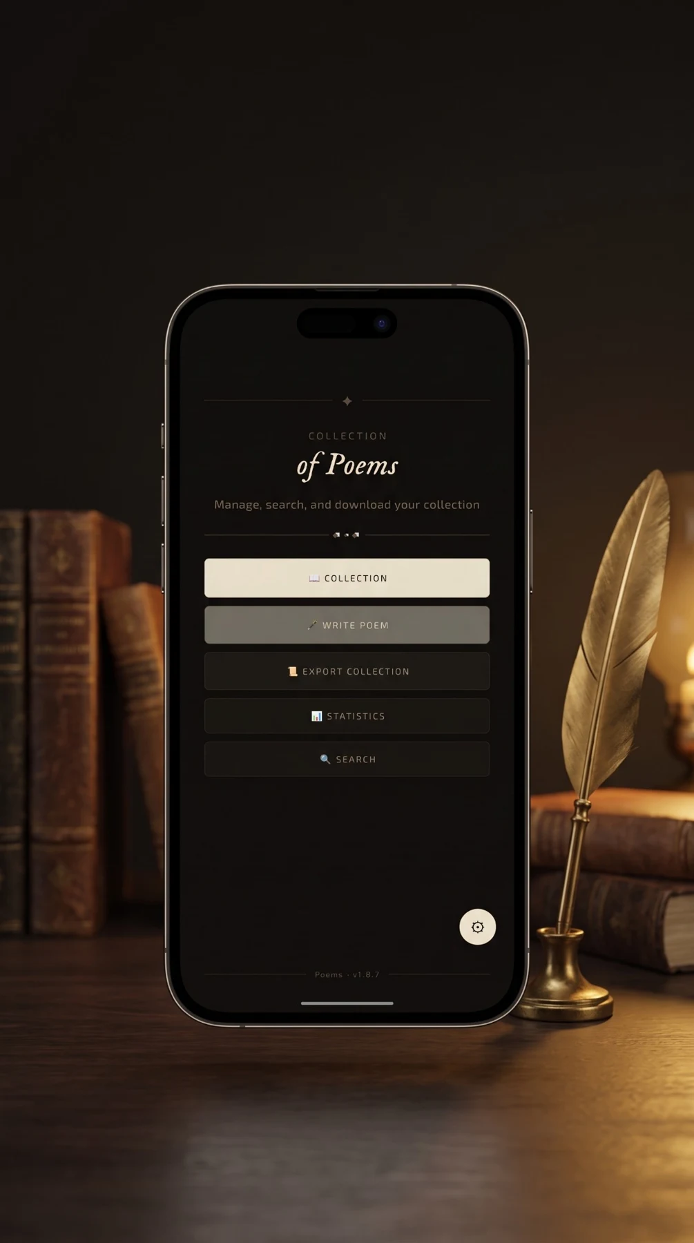 App — Poesie